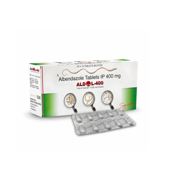 Albendazole 400 mg tablet