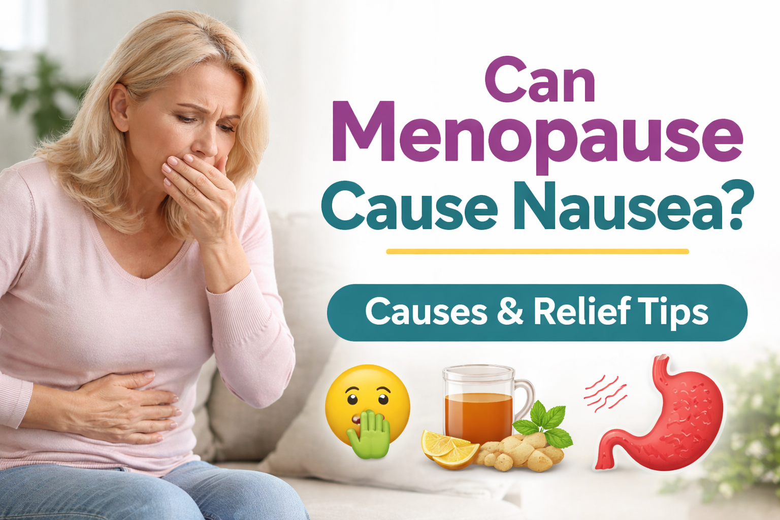 Can Menopause Cause Nausea
