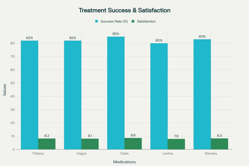 Fildena Effectiveness Comparison Chart