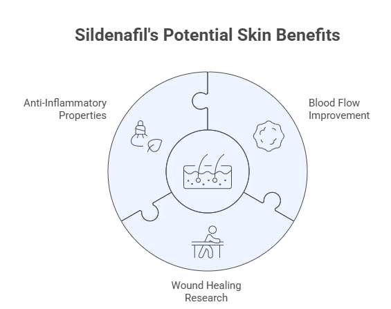 Sildenafil's Potential Skin Benefits