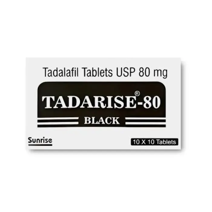 Tadarise Black 80mg (Tadalafil)