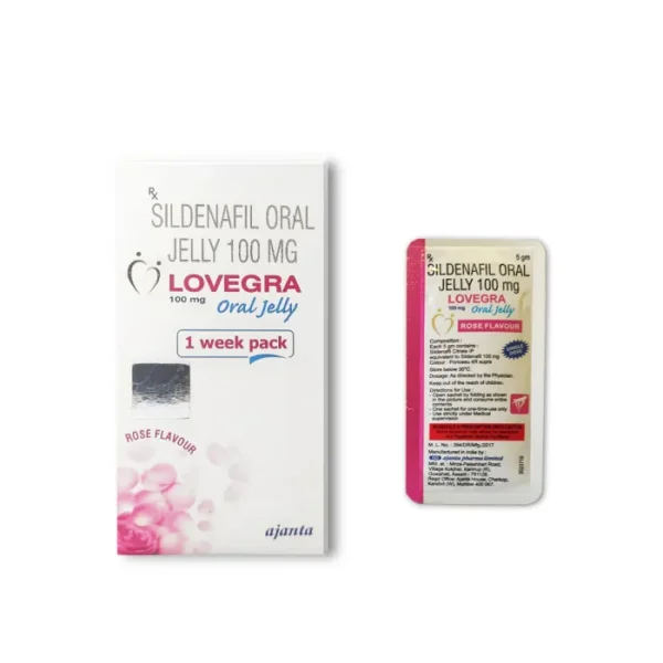 Lovegra Oral Jelly 100 mg