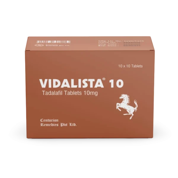 Vidalista 10 mg (Tadalafil)