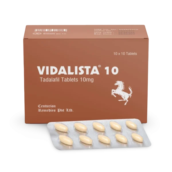 Vidalista 10 mg (Tadalafil)