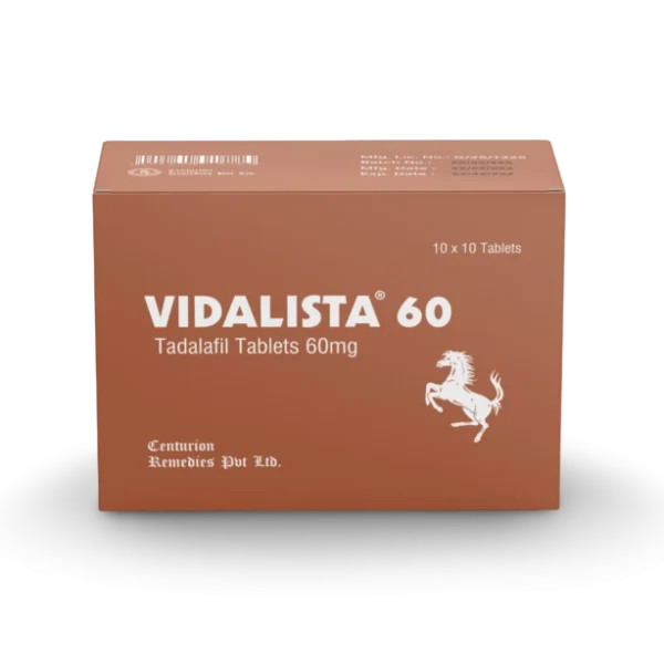 Vidalista 60 mg (Tadalafil)