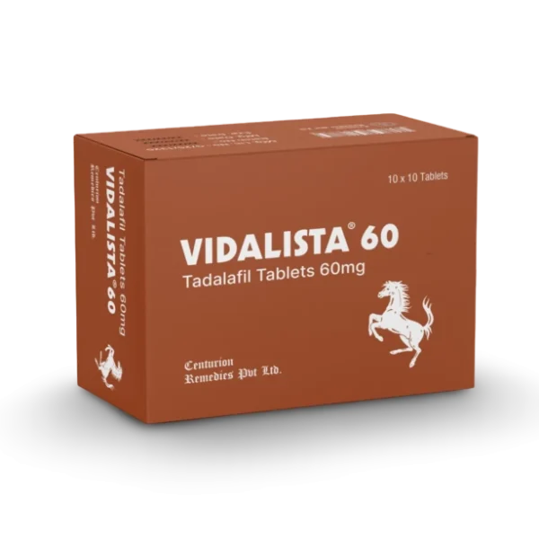 Vidalista 60 mg (Tadalafil)